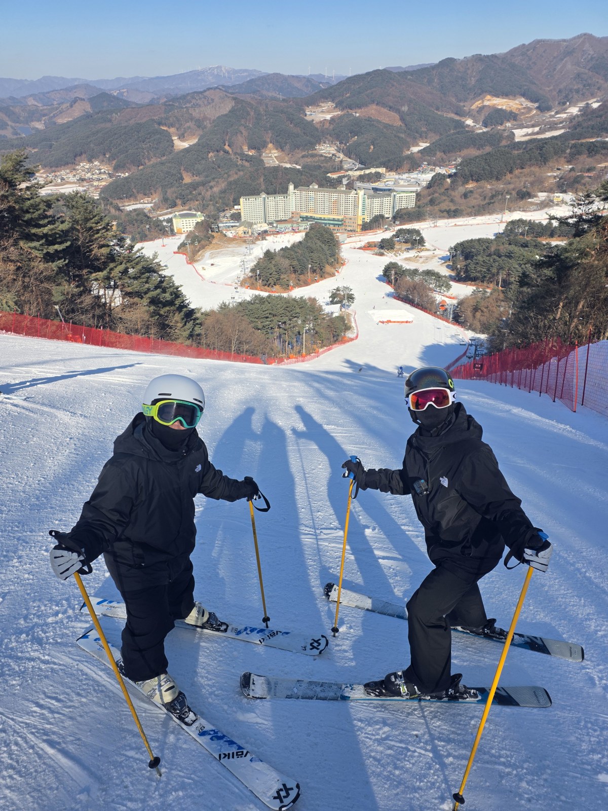 Sharing the mountain